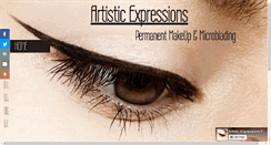 Desktop Screenshot of aartisticexpressions.com
